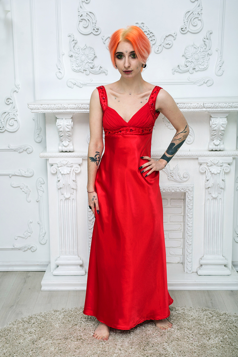 Платье Красное